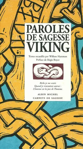 Couverture du produit · Paroles de sagesse Viking