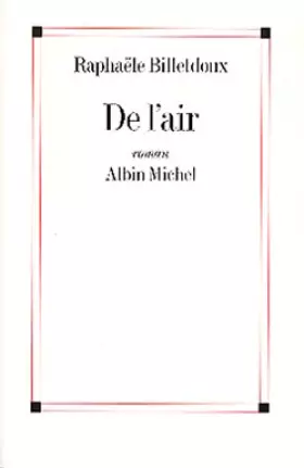 Couverture du produit · De l'air !