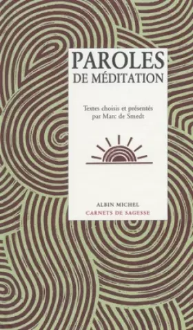 Couverture du produit · Paroles de Méditation