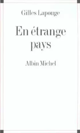 Couverture du produit · En étrange pays