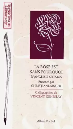Couverture du produit · La rose est sans pourquoi