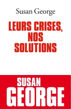 Couverture du produit · Leurs crises, nos solutions