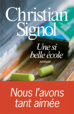 Couverture du produit · Une si belle école