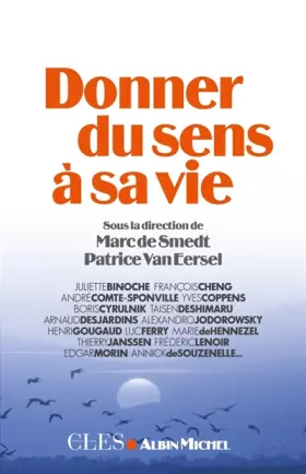 Couverture du produit · Donner du sens à sa vie