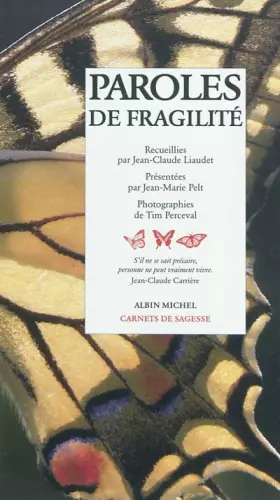 Couverture du produit · Paroles de fragilité