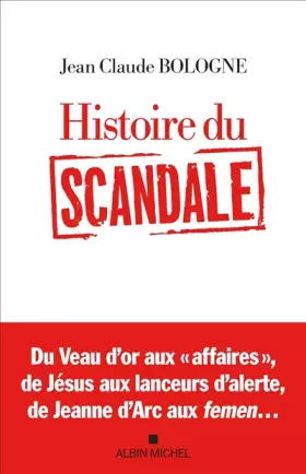 Couverture du produit · Histoire du scandale