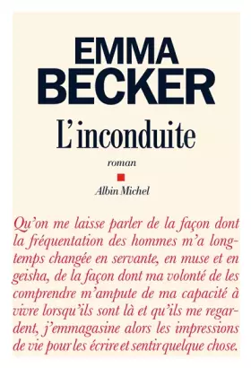Couverture du produit · L'Inconduite