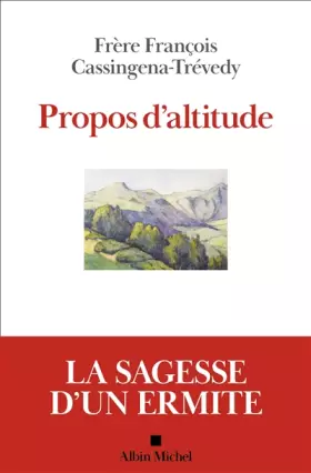 Couverture du produit · Propos d'altitude