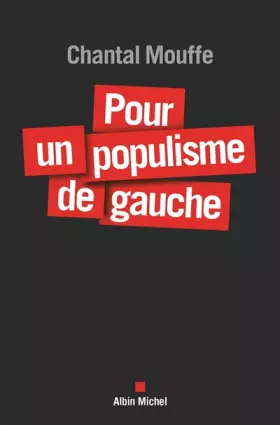 Couverture du produit · Pour un populisme de gauche