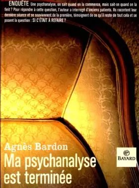 Couverture du produit · Ma psychanalyse est terminée