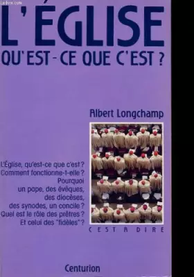 Couverture du produit · L'eglise, qu'est ce que c'est ?