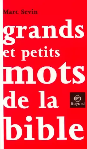 Couverture du produit · Grands et petits mots de la bible