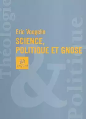 Couverture du produit · Sciences, politique et gnose