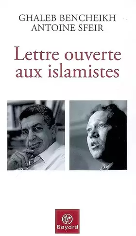 Couverture du produit · Lettre ouverte aux islamistes