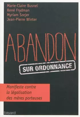 Couverture du produit · Abandon sur ordonnnace