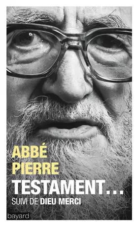 Couverture du produit · TESTAMENT SUIVI DE DIEU MERCI