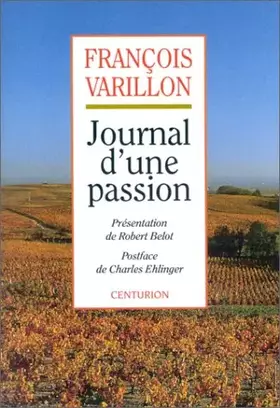 Couverture du produit · Journal d'une passion