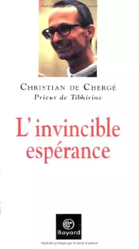 Couverture du produit · L'Invincible Espérance