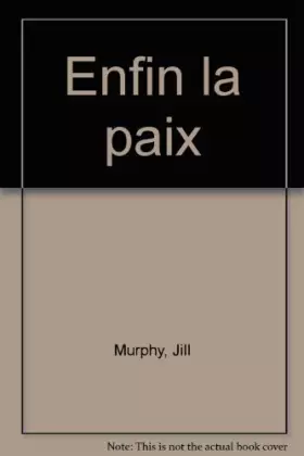 Couverture du produit · ENFIN LA PAIX