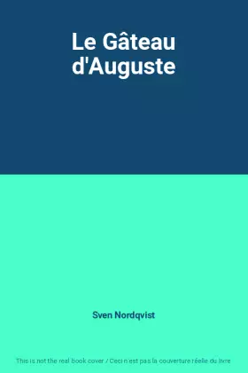 Couverture du produit · Le Gâteau d'Auguste