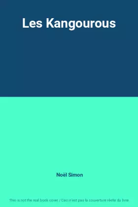 Couverture du produit · Les Kangourous