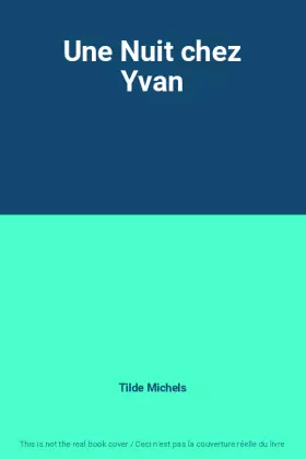 Couverture du produit · Une Nuit chez Yvan