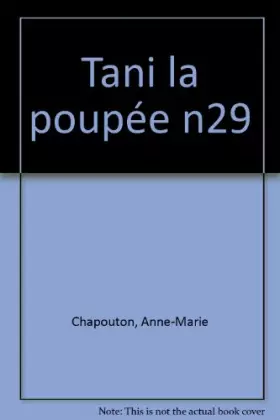 Couverture du produit · Tani la poupée