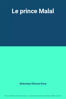 Couverture du produit · Le prince Malal
