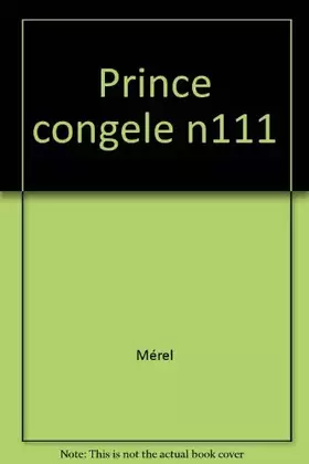 Couverture du produit · Le prince congelé