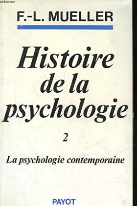 Couverture du produit · Histoire de la psychologie