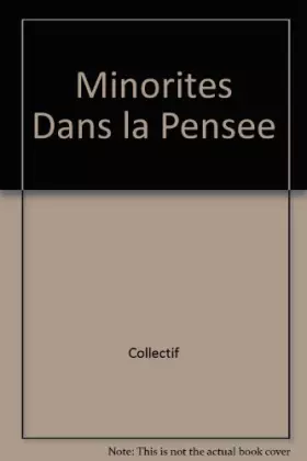 Couverture du produit · Minorités dans la pensée