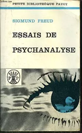 Couverture du produit · Essais de psychanalyse
