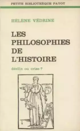 Couverture du produit · Les Philosophies de l'histoire