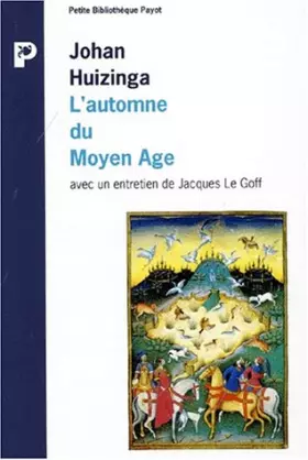Couverture du produit · L'AUTOMNE DU MOYEN AGE