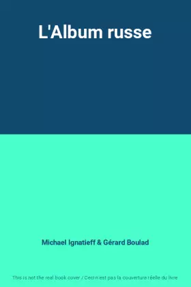 Couverture du produit · L'Album russe