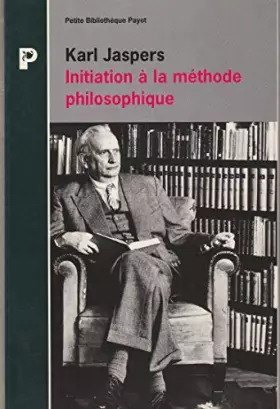 Couverture du produit · Initiation à la méthode philosophique