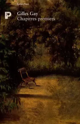 Couverture du produit · Chapitres premiers