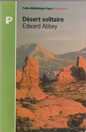 Couverture du produit · Désert solitaire