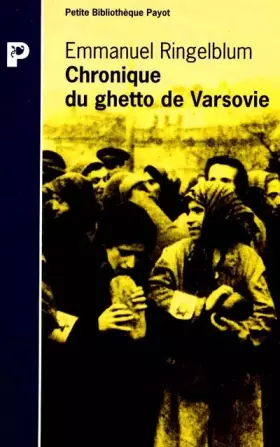Couverture du produit · Chronique du ghetto de Varsovie