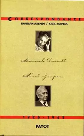 Couverture du produit · Correspondance, 1926-1969