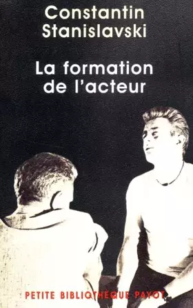Couverture du produit · La formation de l'acteur
