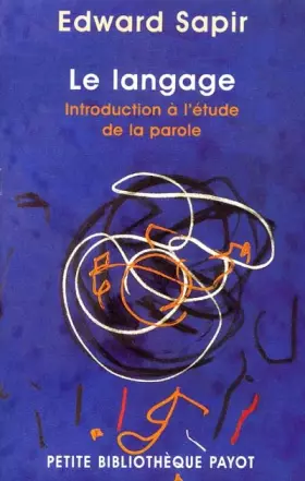 Couverture du produit · Langage, introduction à l'étude de la parole