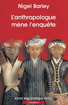 Couverture du produit · L'anthropologue mène l'enquête