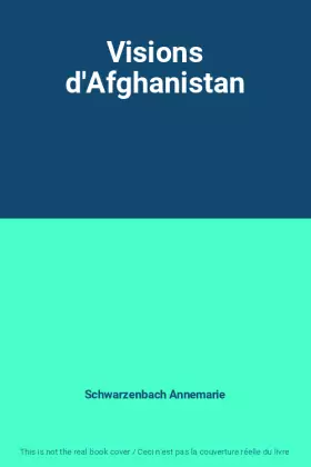 Couverture du produit · Visions d'Afghanistan