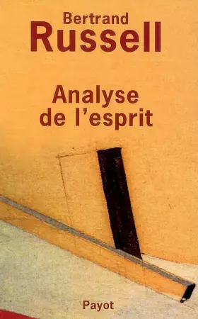 Couverture du produit · Analyse de l'esprit