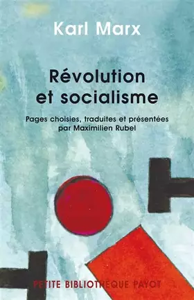 Couverture du produit · Révolution et socialisme