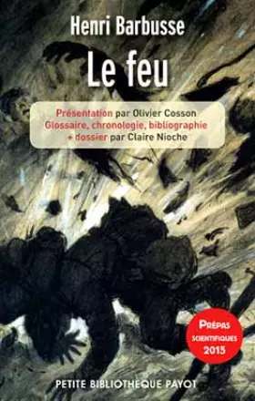 Couverture du produit · Le feu - Ed. spéciale Prépa S 2014-2015