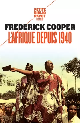 Couverture du produit · L'Afrique depuis 1940