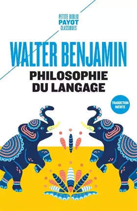 Couverture du produit · Philosophie du langage