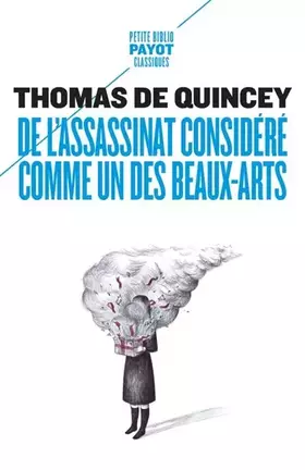 Couverture du produit · De l'assassinat considéré comme un des beaux-arts